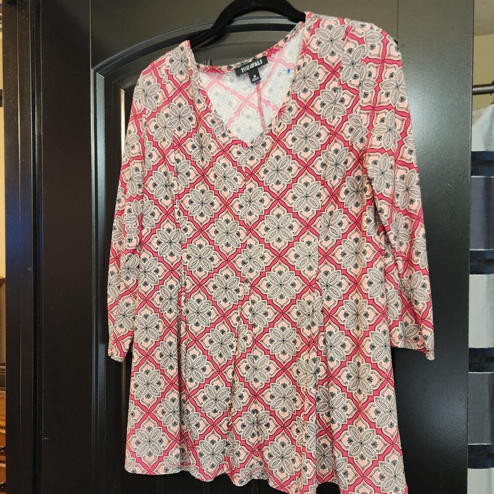 Roz & Ali Womens 3/4 Sleeve Top